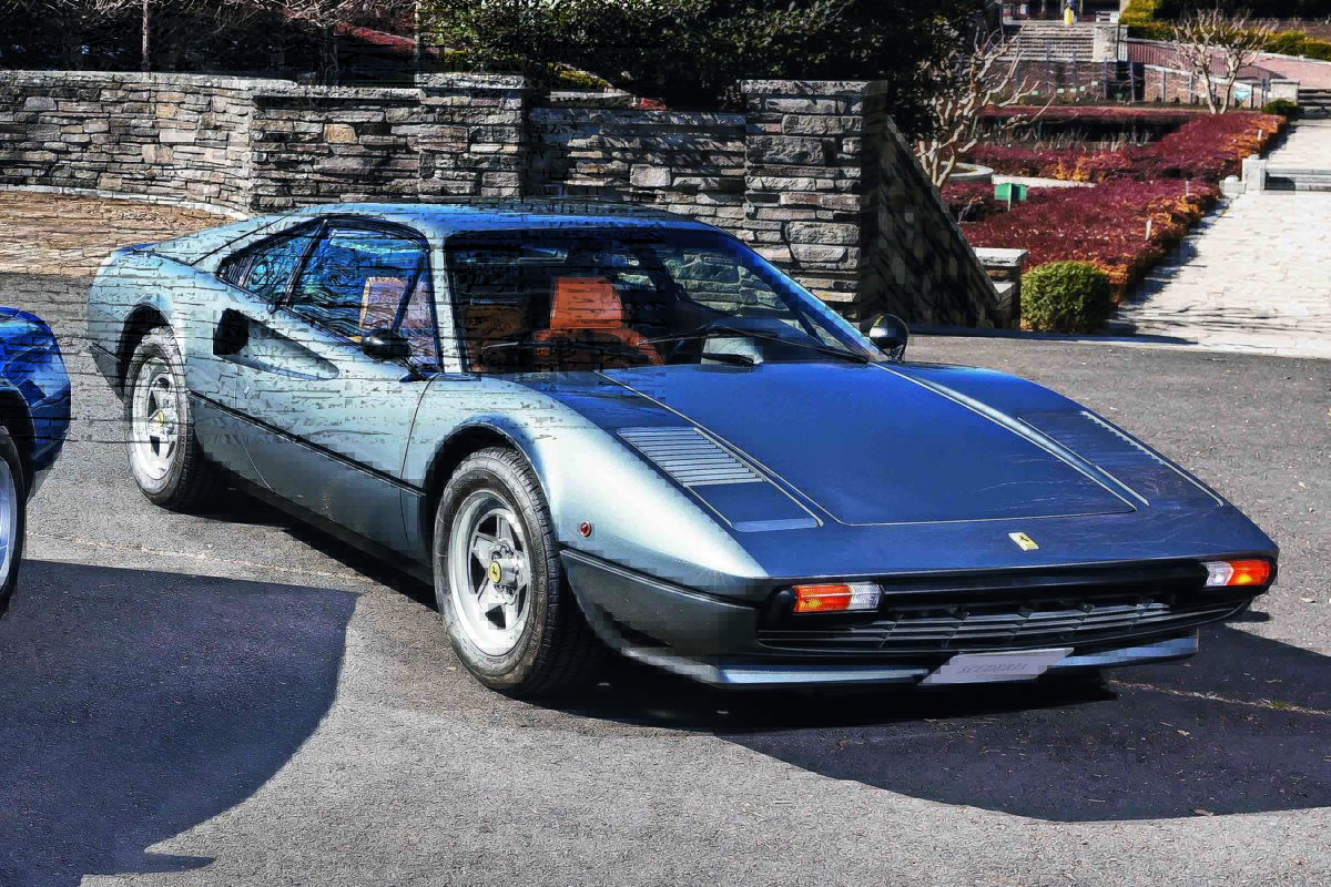希少EC仕様フェラーリ308GTB/308GT4純正スペアタイヤマグネシウム製 